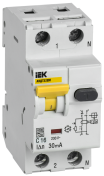 Выключатель автоматический дифференциального тока АВДТ32EM C16 30мА IEK